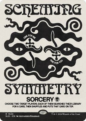 Scheming Symmetry (1520) card from Secret Lair Drop Series