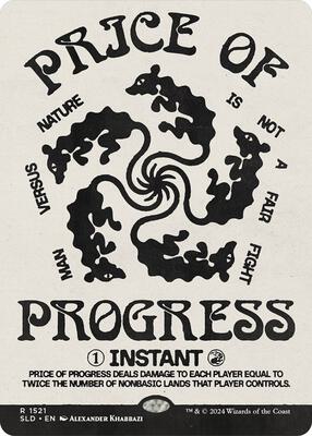 Price of Progress card from Secret Lair Drop Series