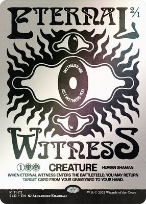 Eternal Witness (1522) (Rainbow Foil) card from Secret Lair Drop Series