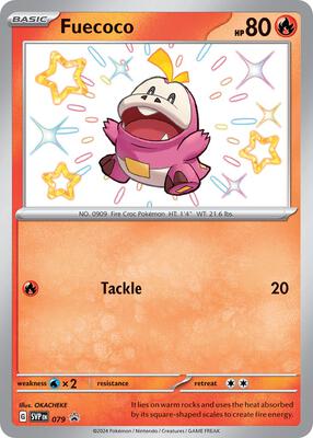 Fuecoco - 079 card from SV: Scarlet & Violet Promo Cards