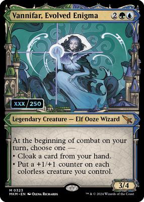 Vannifar, Evolved Enigma (Serial Numbered) card from Murders at Karlov Manor