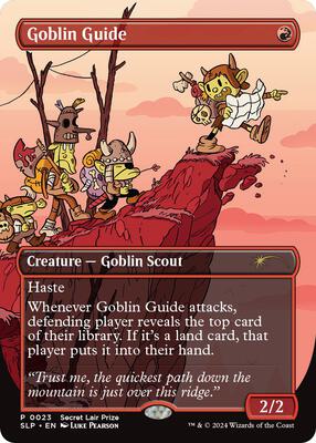 Goblin Guide card from Secret Lair Showdown