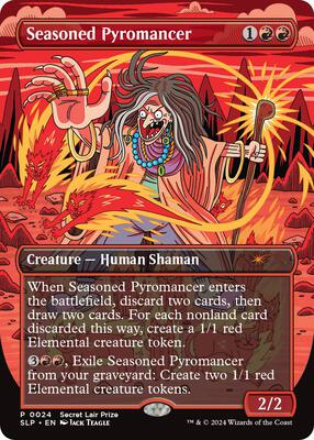 Seasoned Pyromancer card from Pro Tour Promos