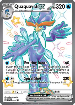 Quaquaval ex - 084 card from SV: Scarlet & Violet Promo Cards