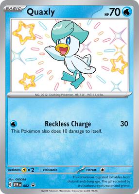 Quaxly - 082 card from SV: Scarlet & Violet Promo Cards