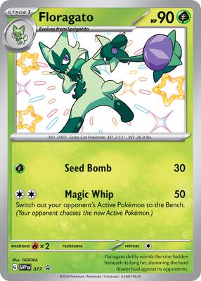 Floragato - 077 card from SV: Scarlet & Violet Promo Cards