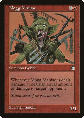 Mogg Maniac card from Stronghold