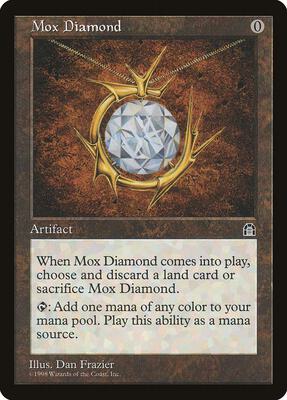 Mox Diamond card from Stronghold