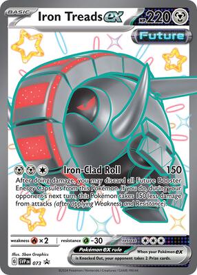 Iron Treads ex - 073 card from SV: Scarlet & Violet Promo Cards