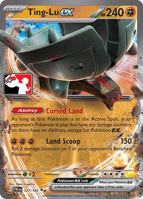 Ting-Lu ex - 127/193 card from Prize Pack Series Cards