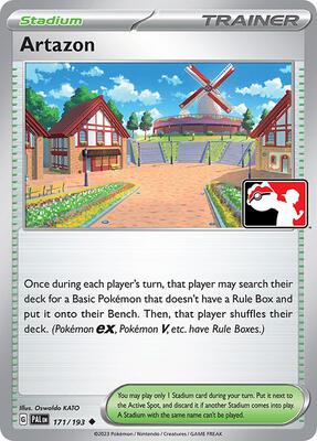 Artazon - 171/193 card from Prize Pack Series Cards
