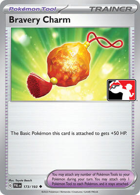 Bravery Charm - 173/193 card from Prize Pack Series Cards