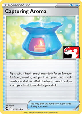 Capturing Aroma - 153/195 card from Prize Pack Series Cards