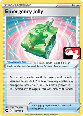 Emergency Jelly - 155/195 card from Prize Pack Series Cards