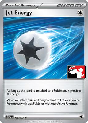 Jet Energy - 190/193 card from Prize Pack Series Cards