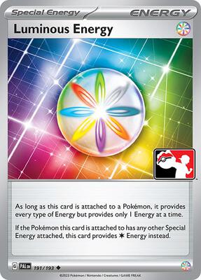Luminous Energy - 191/193 card from Prize Pack Series Cards