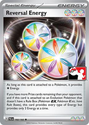 Reversal Energy - 192/193 card from Prize Pack Series Cards