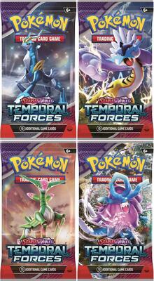 Temporal Forces Booster Pack Art Bundle [Set of 4] card from SV05: Temporal Forces