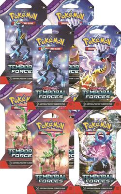 Temporal Forces Sleeved Booster Pack Bundle [Set of 8] card from SV05: Temporal Forces