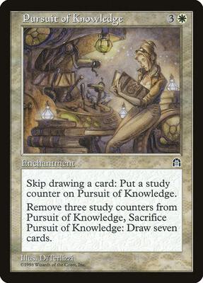 Pursuit of Knowledge card from Stronghold