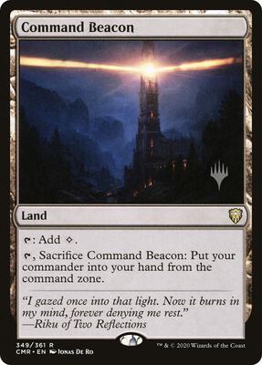 Command Beacon card from Promo Pack: Murders at Karlov Manor