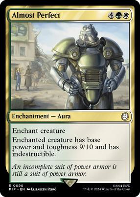 Almost Perfect card from Universes Beyond: Fallout