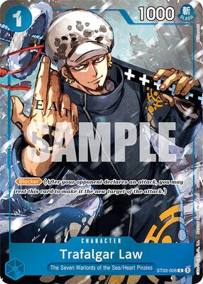 Trafalgar Law (Event Pack Vol. 3) card from One Piece Promotion Cards