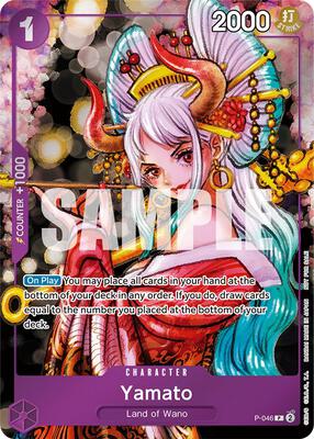 Yamato (Event Pack Vol. 3) card from One Piece Promotion Cards