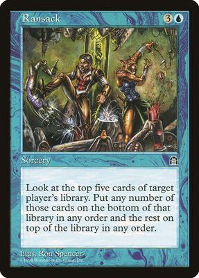 Ransack card from Stronghold