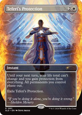 Teferi's Protection (1691) card from Secret Lair Drop Series