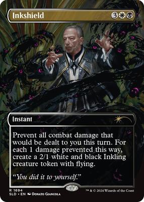 Inkshield card from Secret Lair Drop Series