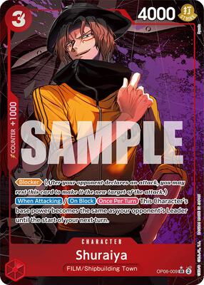 Shuraiya (Alternate Art) card from Wings of the Captain