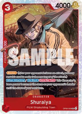 Shuraiya card from Wings of the Captain