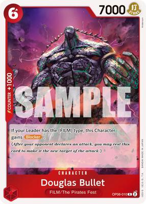 Douglas Bullet card from Wings of the Captain