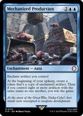 Mechanized Production card from Universes Beyond: Fallout