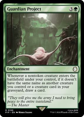 Guardian Project card from Universes Beyond: Fallout