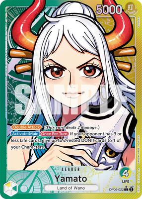 Yamato (Alternate Art) card from Wings of the Captain