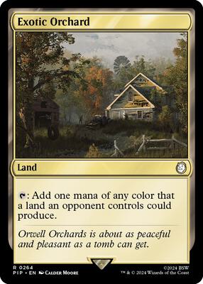 Exotic Orchard card from Universes Beyond: Fallout