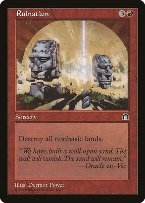 Ruination card from Stronghold