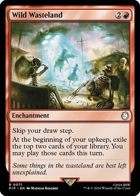 Wild Wasteland card from Universes Beyond: Fallout