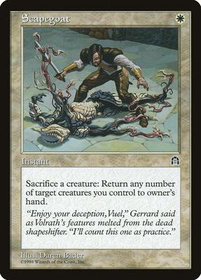 Scapegoat card from Stronghold
