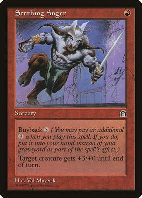 Seething Anger card from Stronghold