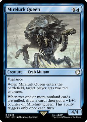 Mirelurk Queen card from Universes Beyond: Fallout