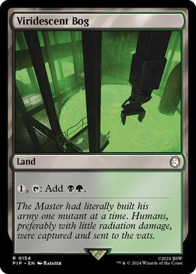 Viridescent Bog card from Universes Beyond: Fallout