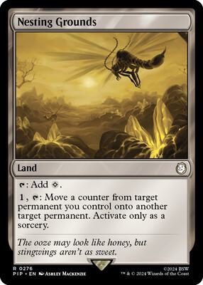 Nesting Grounds card from Universes Beyond: Fallout