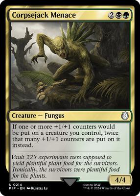 Corpsejack Menace card from Universes Beyond: Fallout