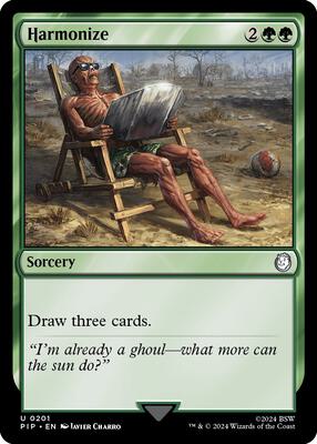 Harmonize card from Universes Beyond: Fallout