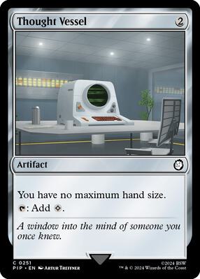 Thought Vessel card from Universes Beyond: Fallout