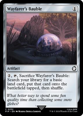 Wayfarer's Bauble card from Universes Beyond: Fallout