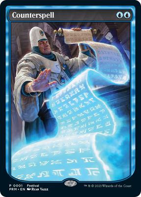 Counterspell card from MagicFest Cards